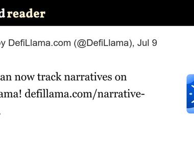 Récits DeFiLlama Captivants