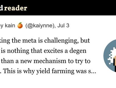 KAIN sur les distributions de jetons et Infinex